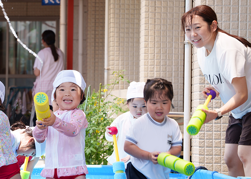 幼稚園の一日
